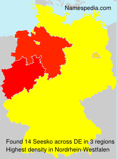 Surname Seesko in Germany Surname Seesko in Germany