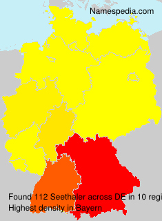 Surname Seethaler in Germany Surname Seethaler in Germany