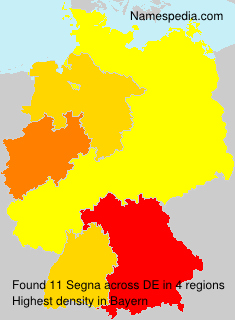 Surname Segna in Germany Surname Segna in Germany