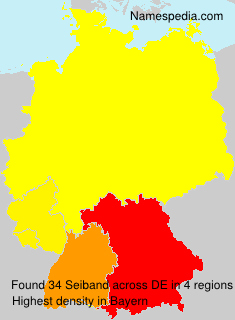 Surname Seiband in Germany Surname Seiband in Germany