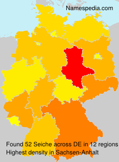 Surname Seiche in Germany Surname Seiche in Germany