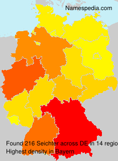 Surname Seichter in Germany Surname Seichter in Germany