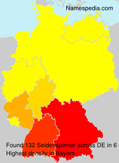 Surname Seidenspinner in Germany Surname Seidenspinner in Germany