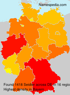 Surname Seidler in Germany Surname Seidler in Germany