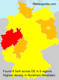Surname Seifi in Germany Surname Seifi in Germany