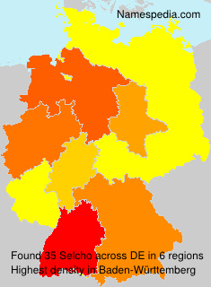 Surname Selcho in Germany Surname Selcho in Germany
