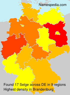 Surname Selge in Germany Surname Selge in Germany