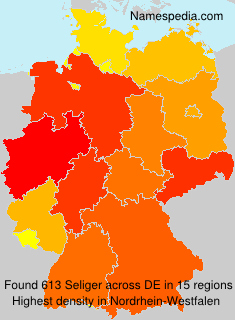 Surname Seliger in Germany Surname Seliger in Germany