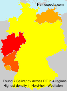 Surname Selivanov in Germany Surname Selivanov in Germany