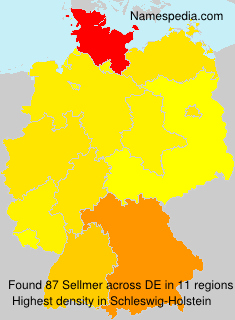 Surname Sellmer in Germany Surname Sellmer in Germany