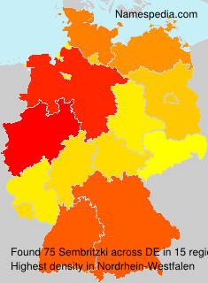 Surname Sembritzki in Germany Surname Sembritzki in Germany