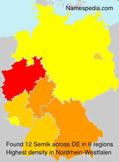 Surname Semik in Germany Surname Semik in Germany