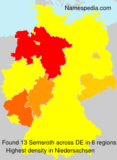 Surname Semsroth in Germany Surname Semsroth in Germany