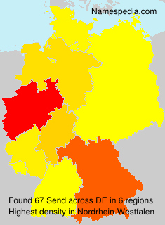 Surname Send in Germany Surname Send in Germany