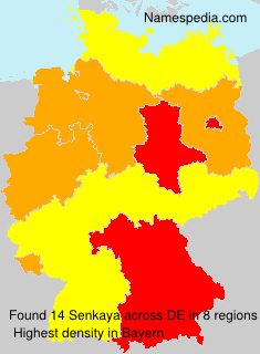 Surname Senkaya in Germany Surname Senkaya in Germany