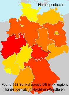 Surname Senkel in Germany Surname Senkel in Germany