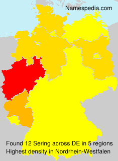 Surname Sering in Germany Surname Sering in Germany