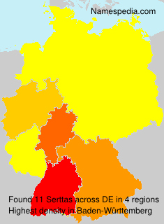 Surname Serttas in Germany Surname Serttas in Germany