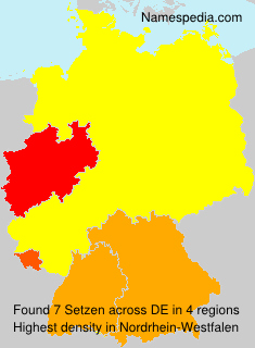 Surname Setzen in Germany Surname Setzen in Germany