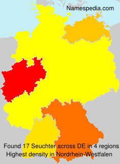 Surname Seuchter in Germany Surname Seuchter in Germany