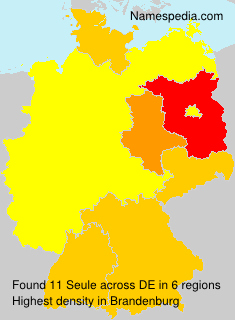 Surname Seule in Germany Surname Seule in Germany