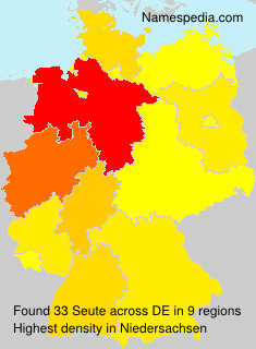 Surname Seute in Germany Surname Seute in Germany