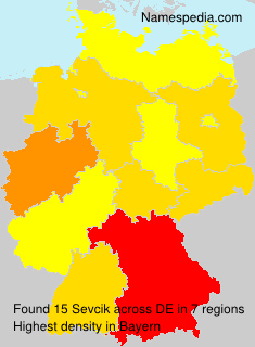 Surname Sevcik in Germany Surname Sevcik in Germany