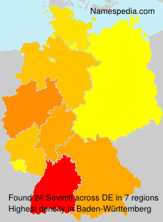 Surname Sevimli in Germany Surname Sevimli in Germany
