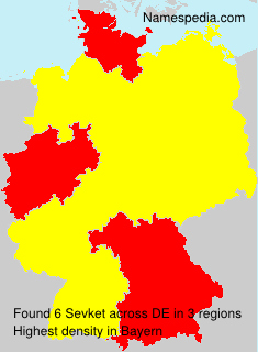Surname Sevket in Germany Surname Sevket in Germany