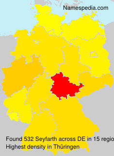 Surname Seyfarth in Germany Surname Seyfarth in Germany