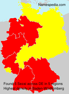 Surname Sezai in Germany Surname Sezai in Germany
