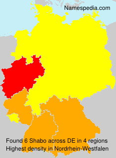 Surname Shabo in Germany Surname Shabo in Germany