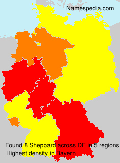 Surname Sheppard in Germany Surname Sheppard in Germany
