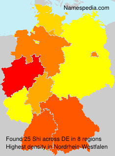 Surname Shi in Germany Surname Shi in Germany