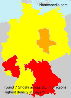 Surname Shoshi in Germany Surname Shoshi in Germany