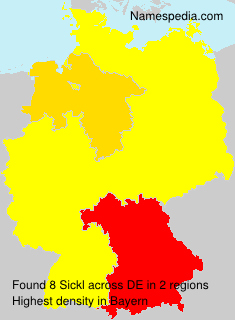 Surname Sickl in Germany Surname Sickl in Germany