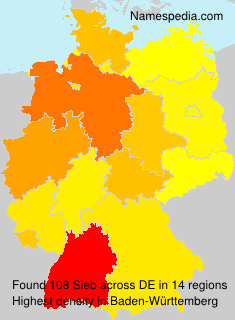 Surname Sieb in Germany Surname Sieb in Germany