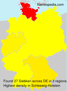 Surname Siebken in Germany Surname Siebken in Germany
