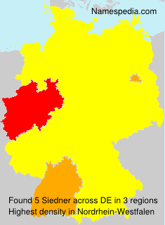 Surname Siedner in Germany Surname Siedner in Germany