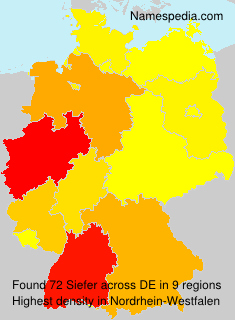Surname Siefer in Germany Surname Siefer in Germany