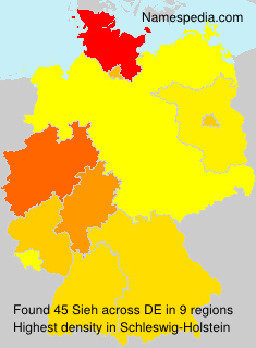 Surname Sieh in Germany Surname Sieh in Germany
