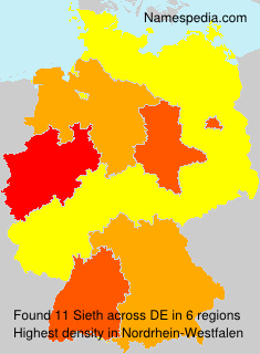 Surname Sieth in Germany Surname Sieth in Germany