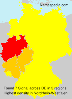 Surname Signal in Germany Surname Signal in Germany