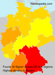 Surname Signer in Germany Surname Signer in Germany