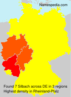 Surname Silbach in Germany Surname Silbach in Germany