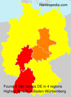 Surname Silic in Germany Surname Silic in Germany