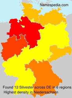 Surname Silvester in Germany Surname Silvester in Germany