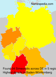 Surname Simeonidis in Germany Surname Simeonidis in Germany