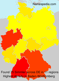 Surname Simmler in Germany Surname Simmler in Germany