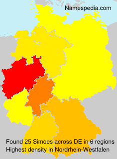 Surname Simoes in Germany Surname Simoes in Germany